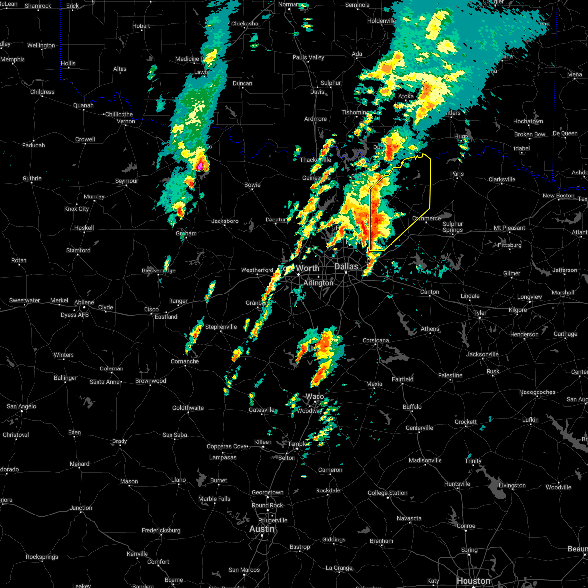 Hail Map for Garland, TX Interactive Hail Maps