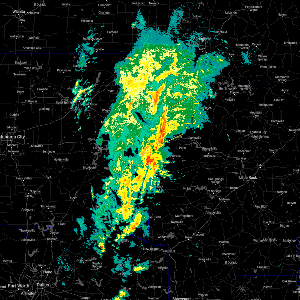 Interactive Hail Maps Hail Map for Alma, AR