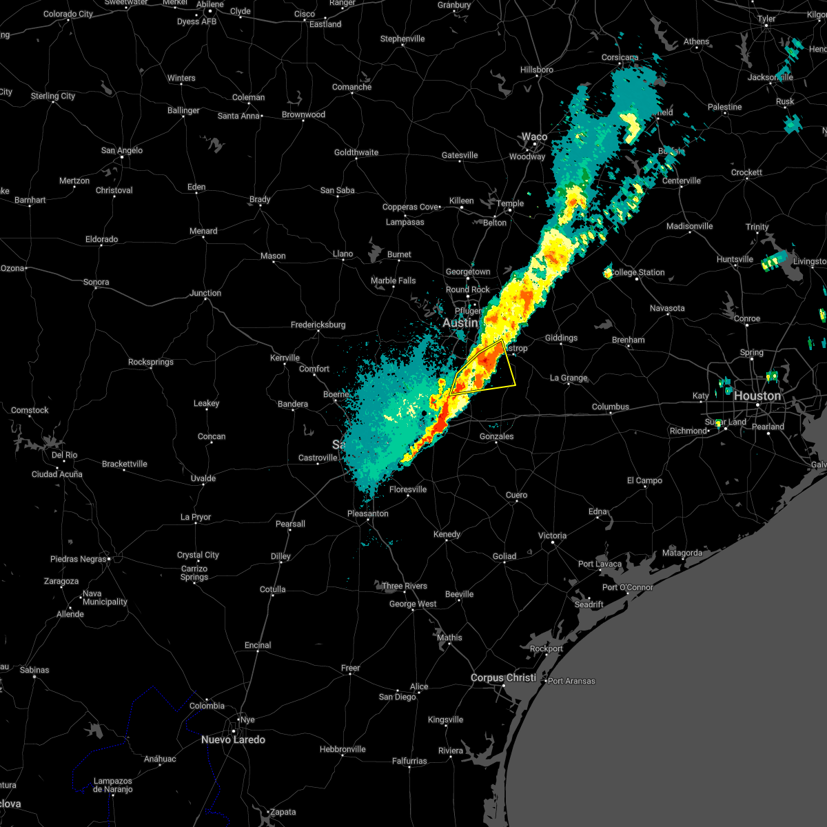 Interactive Hail Maps Hail Map for Martindale, TX