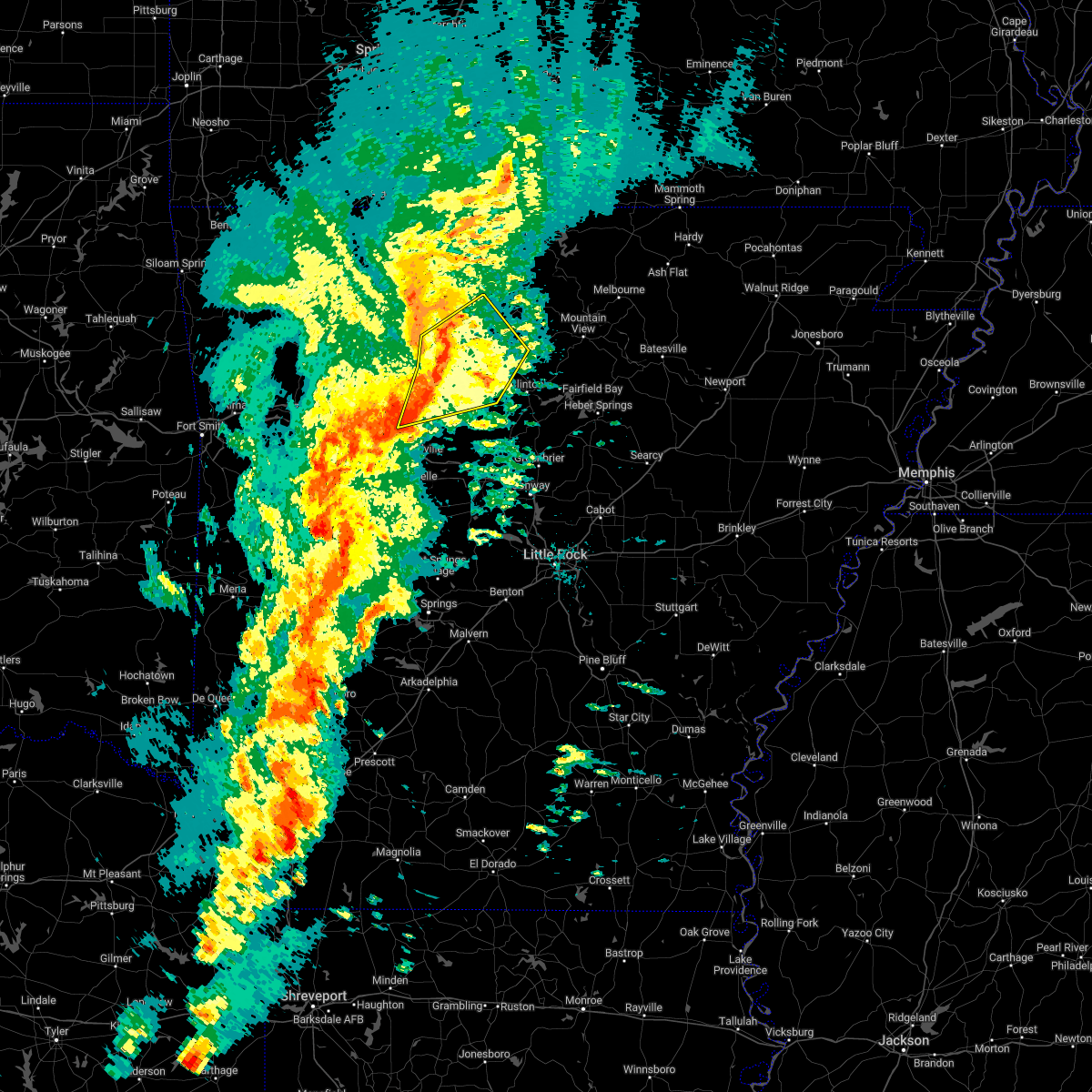 Interactive Hail Maps Hail Map for Gilbert, AR
