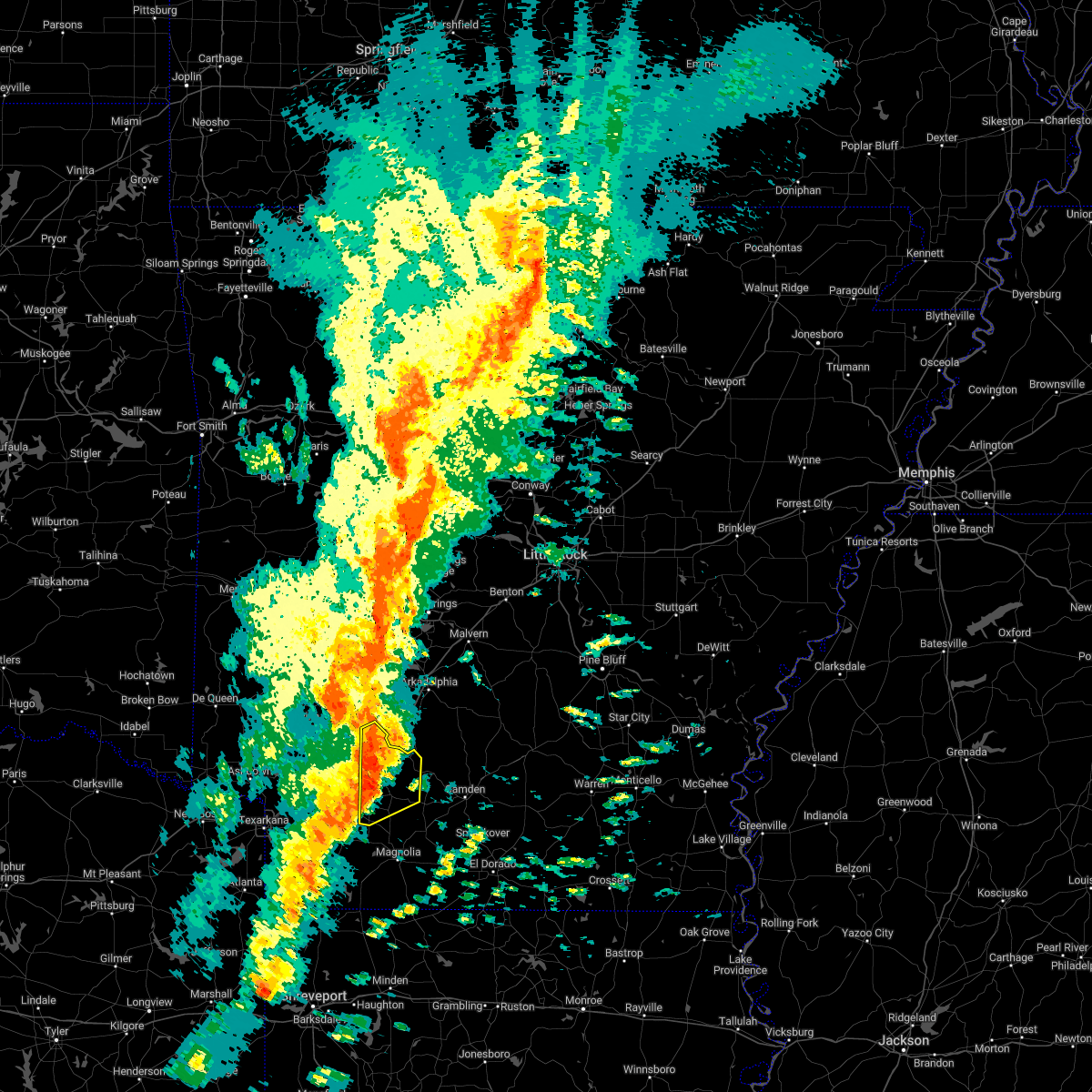 Interactive Hail Maps Hail Map for Prescott, AR