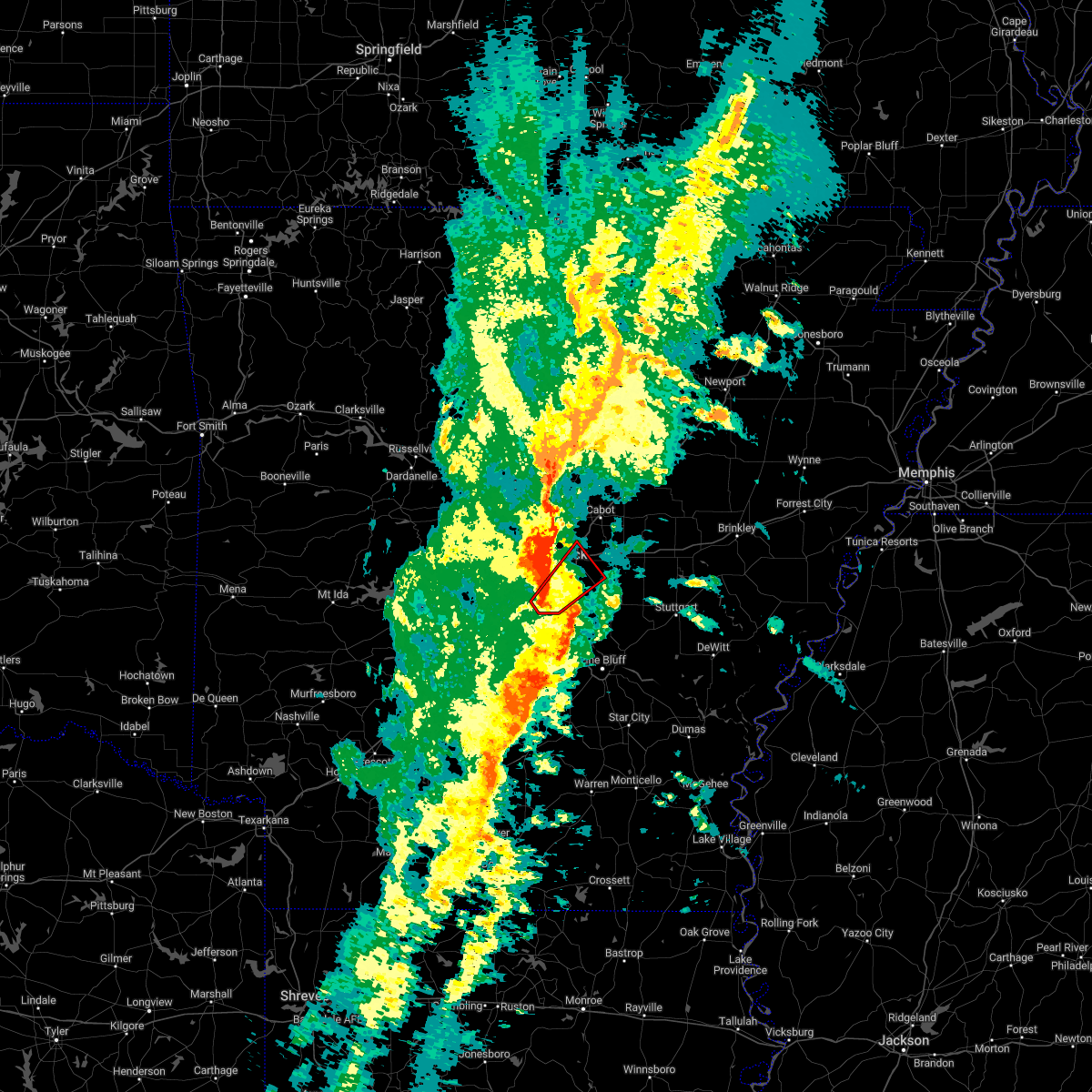 Interactive Hail Maps Hail Map for Sherwood, AR