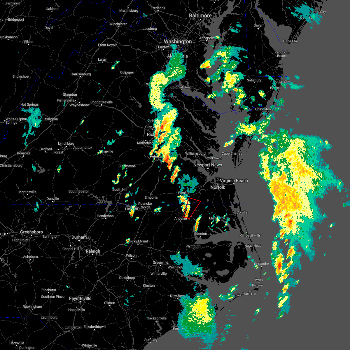 Interactive Hail Maps Hail Map for Gatesville, NC