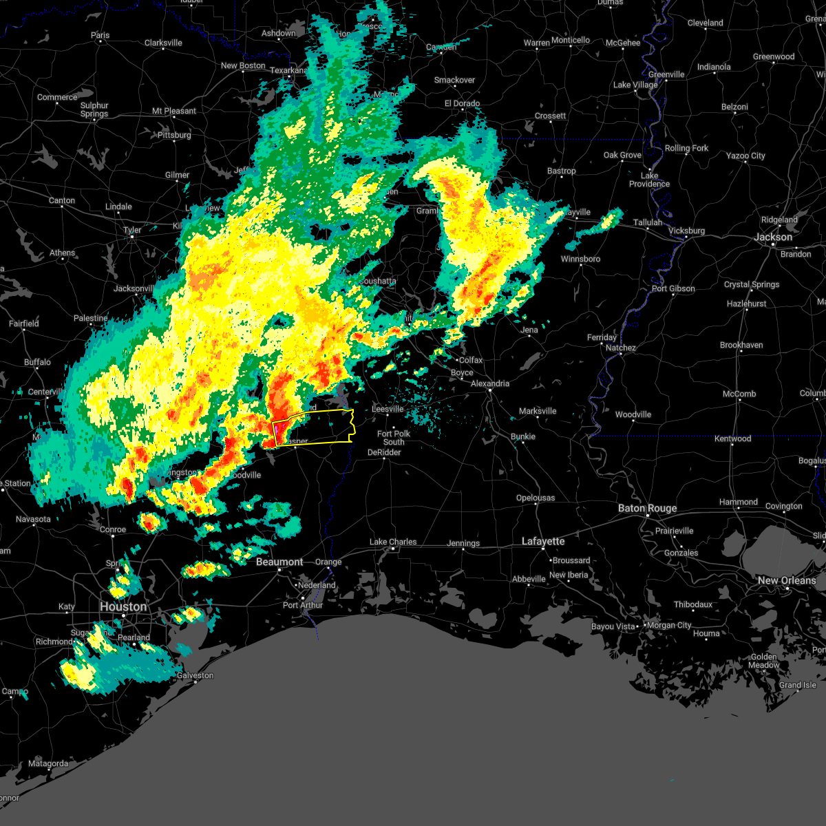 Interactive Hail Maps Hail Map for Jasper, TX