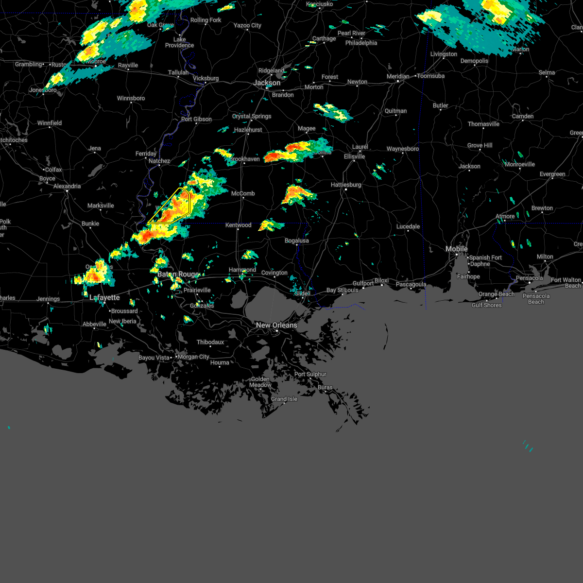 Interactive Hail Maps Hail Map for Centreville, MS