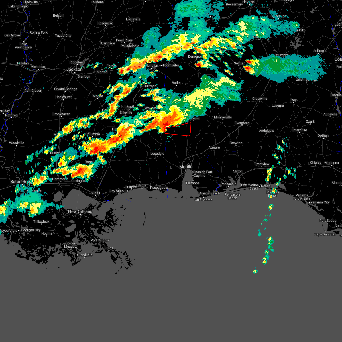 Interactive Hail Maps Hail Map for McIntosh, AL