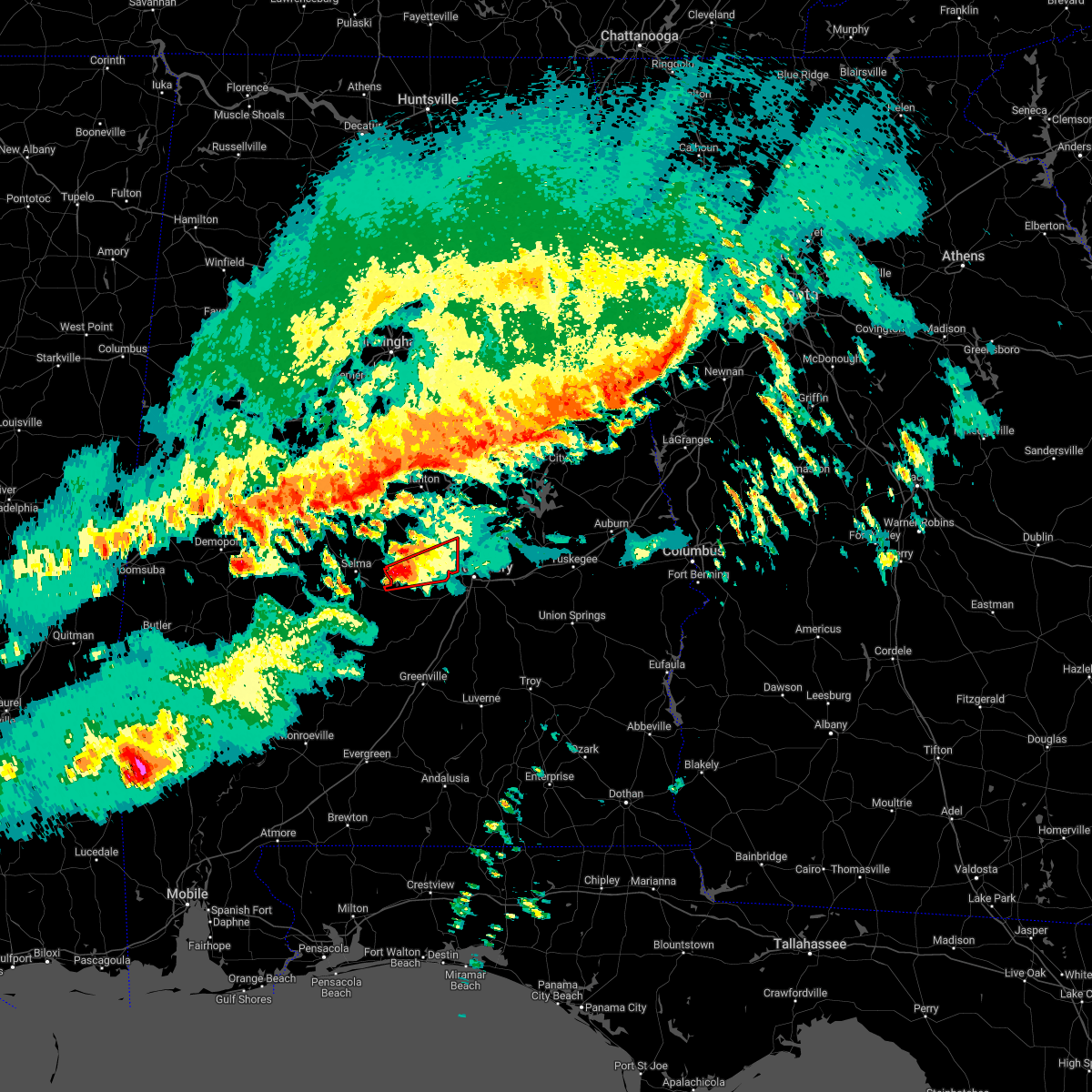 Interactive Hail Maps Hail Map for Prattville, AL