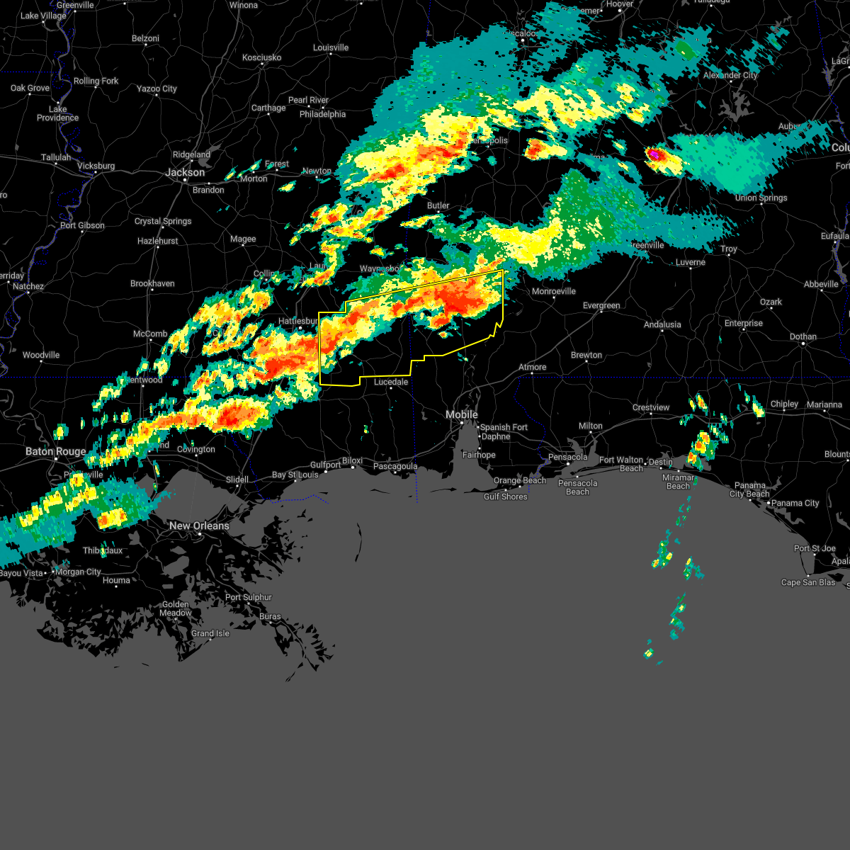 Interactive Hail Maps Hail Map for McIntosh, AL