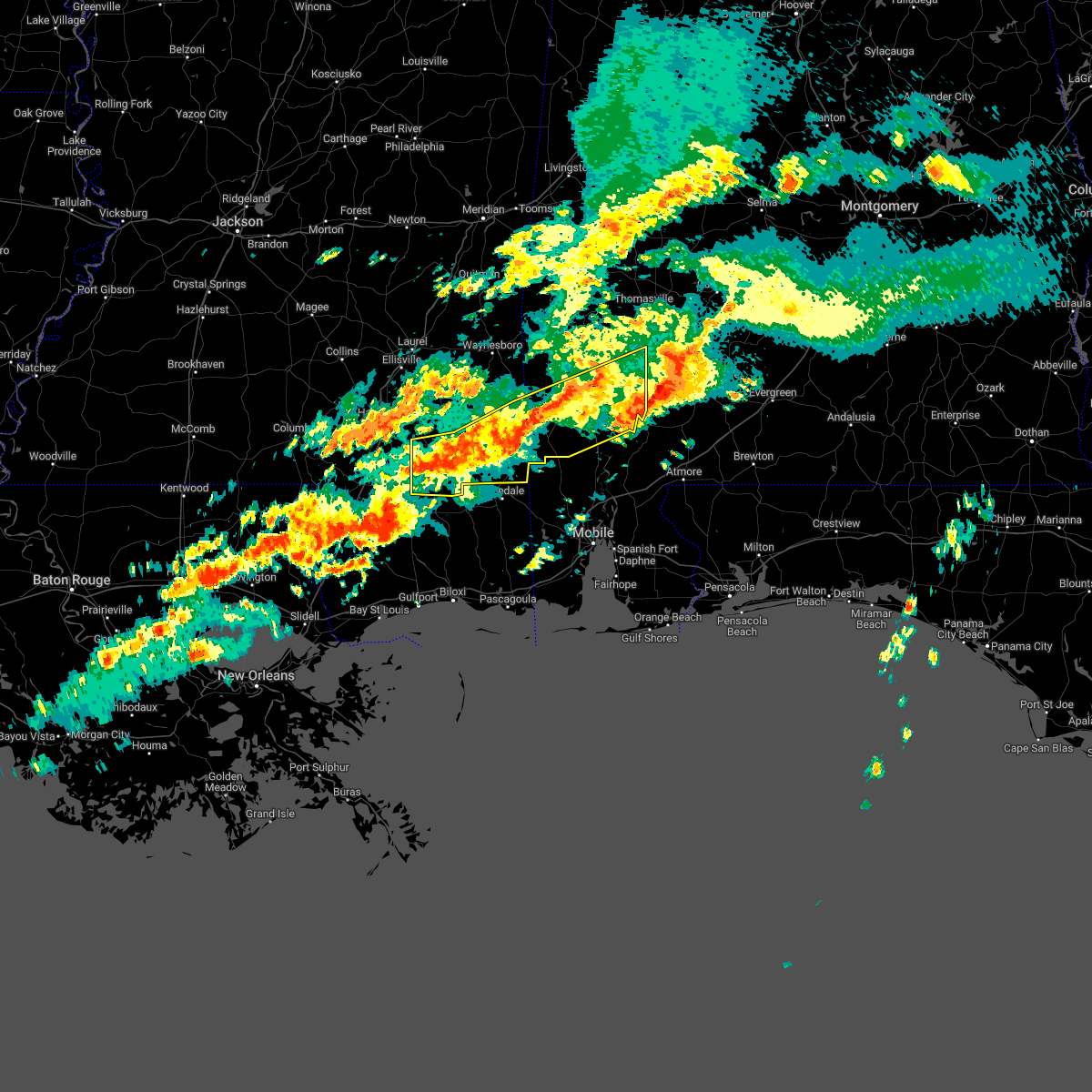 Interactive Hail Maps Hail Map for McIntosh, AL