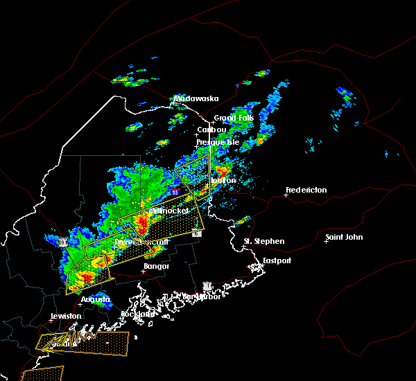 Interactive Hail Maps Hail Map for Blaine, ME