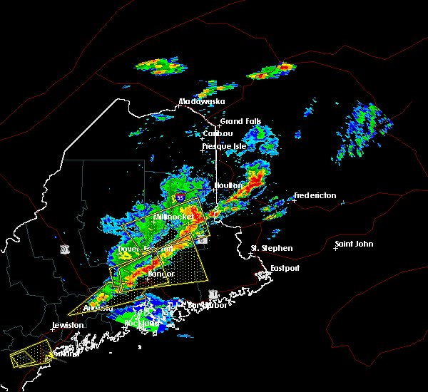 Interactive Hail Maps Hail Map for Calais, ME