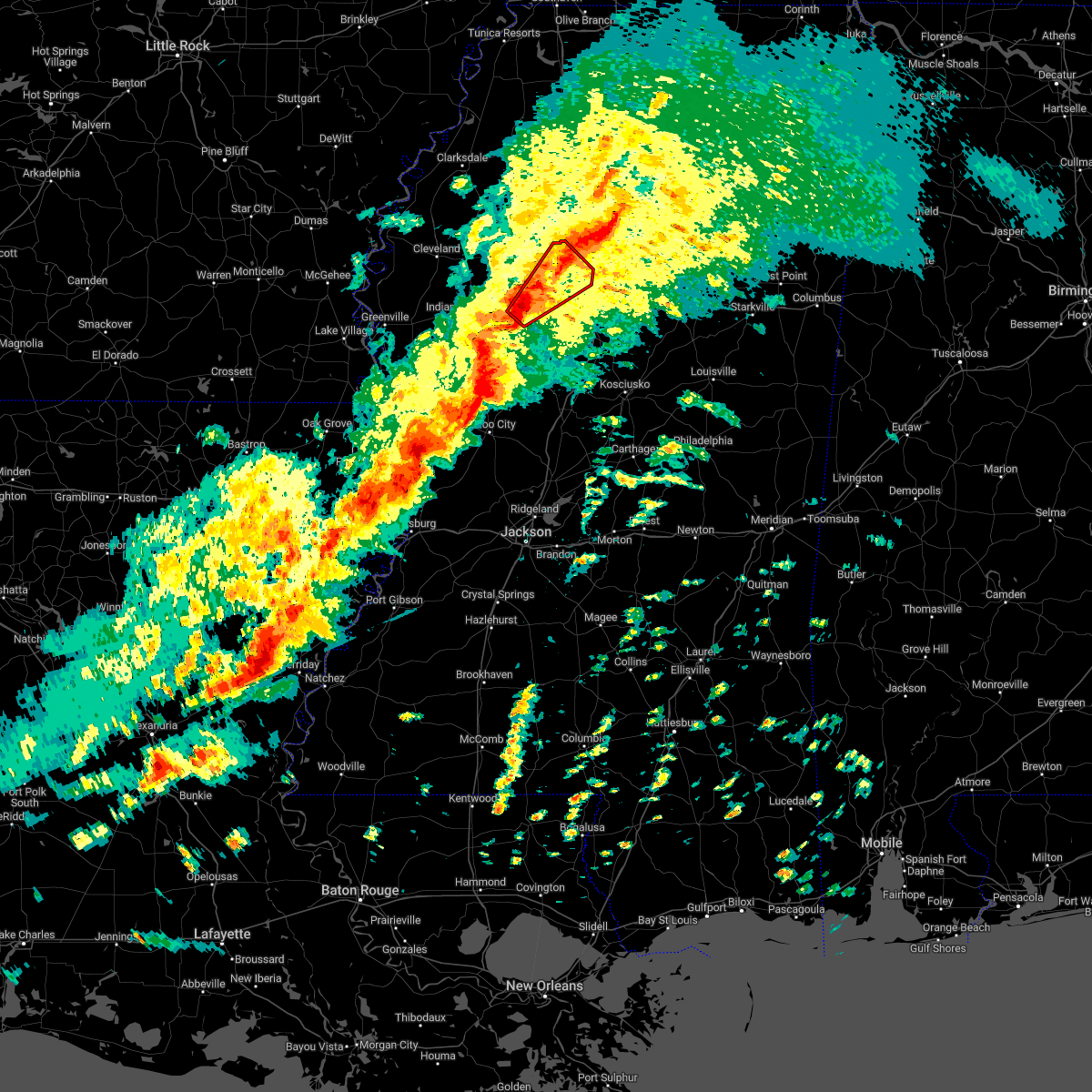 Interactive Hail Maps Hail Map for Grenada, MS