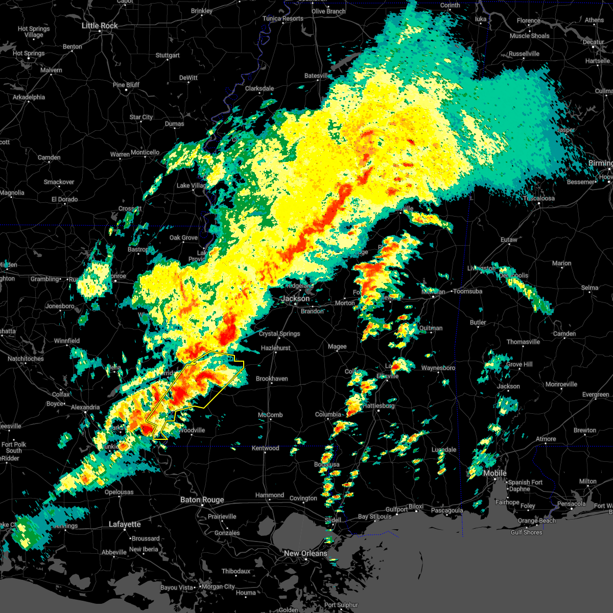 Interactive Hail Maps Hail Map for Vidalia, LA
