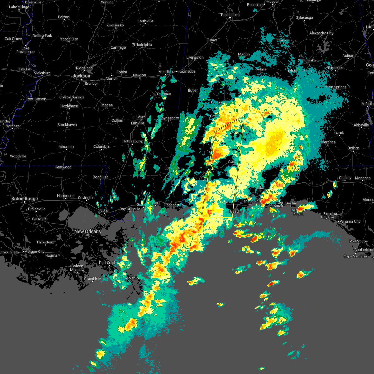 Interactive Hail Maps Hail Map for Monroeville, AL