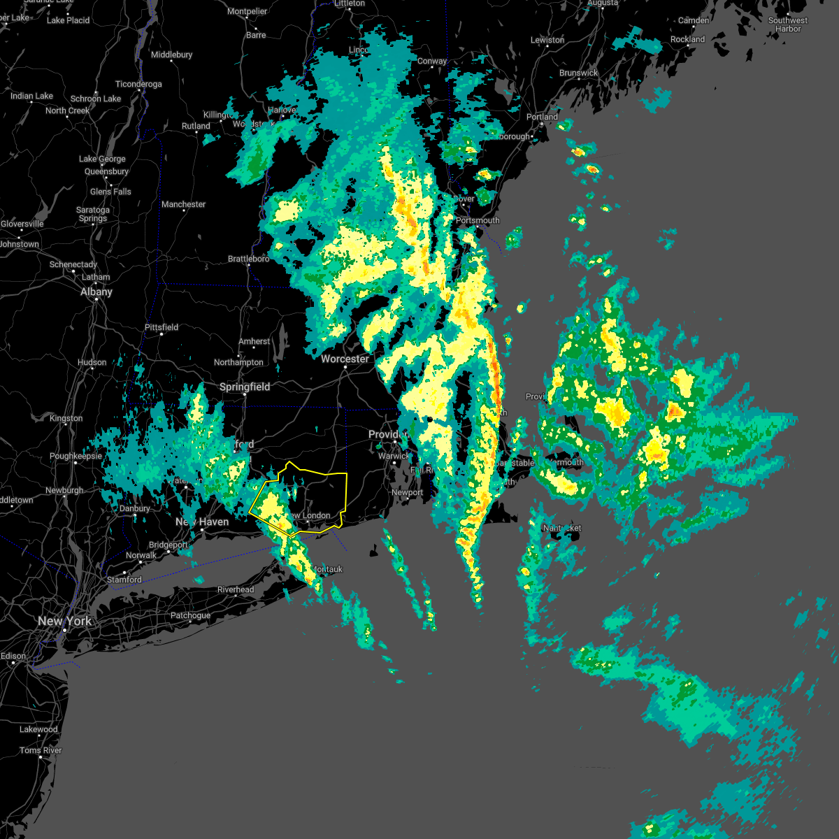 Interactive Hail Maps Hail Map for New London, CT