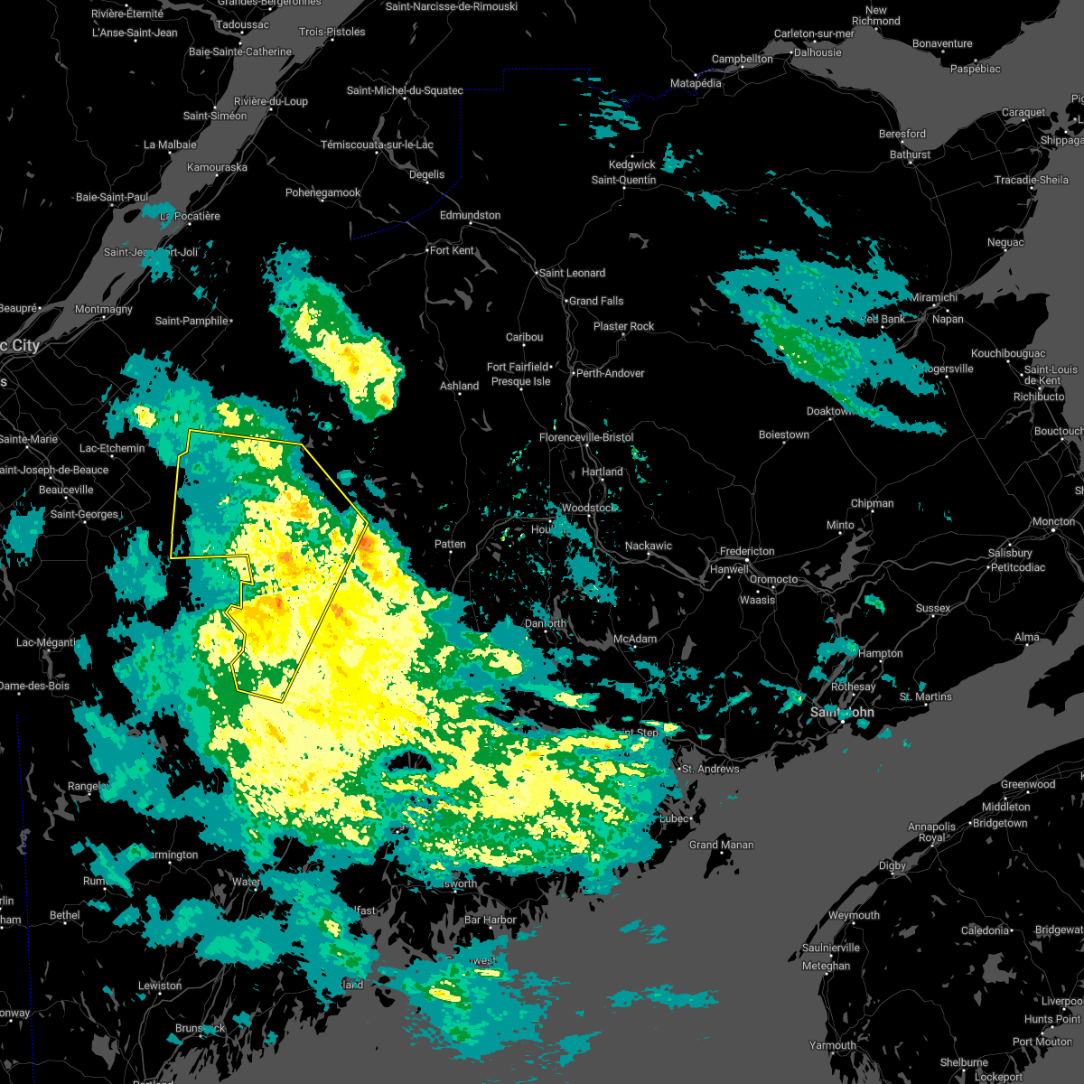Interactive Hail Maps Hail Map for Greenville, ME