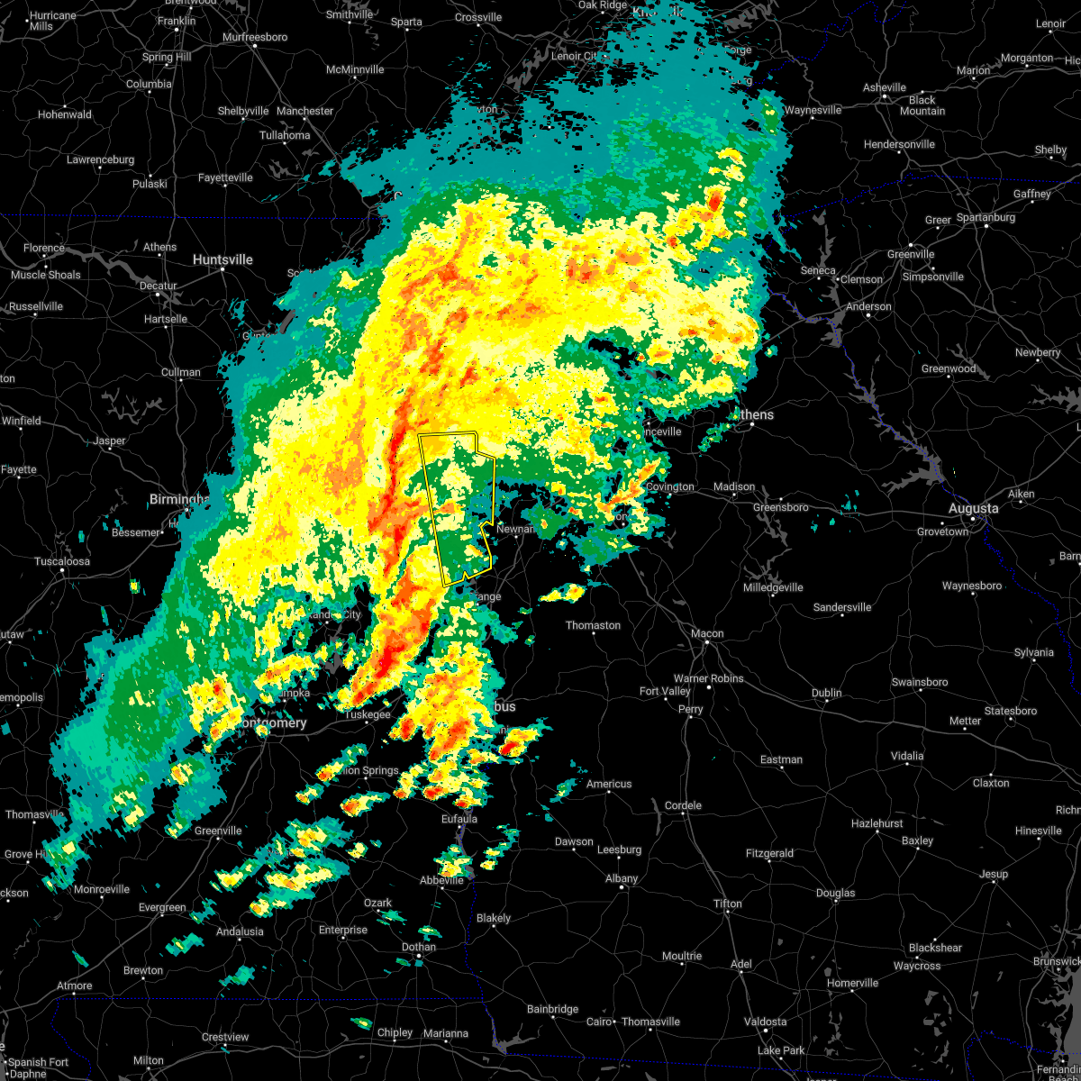 Interactive Hail Maps Hail Map for Villa Rica, GA