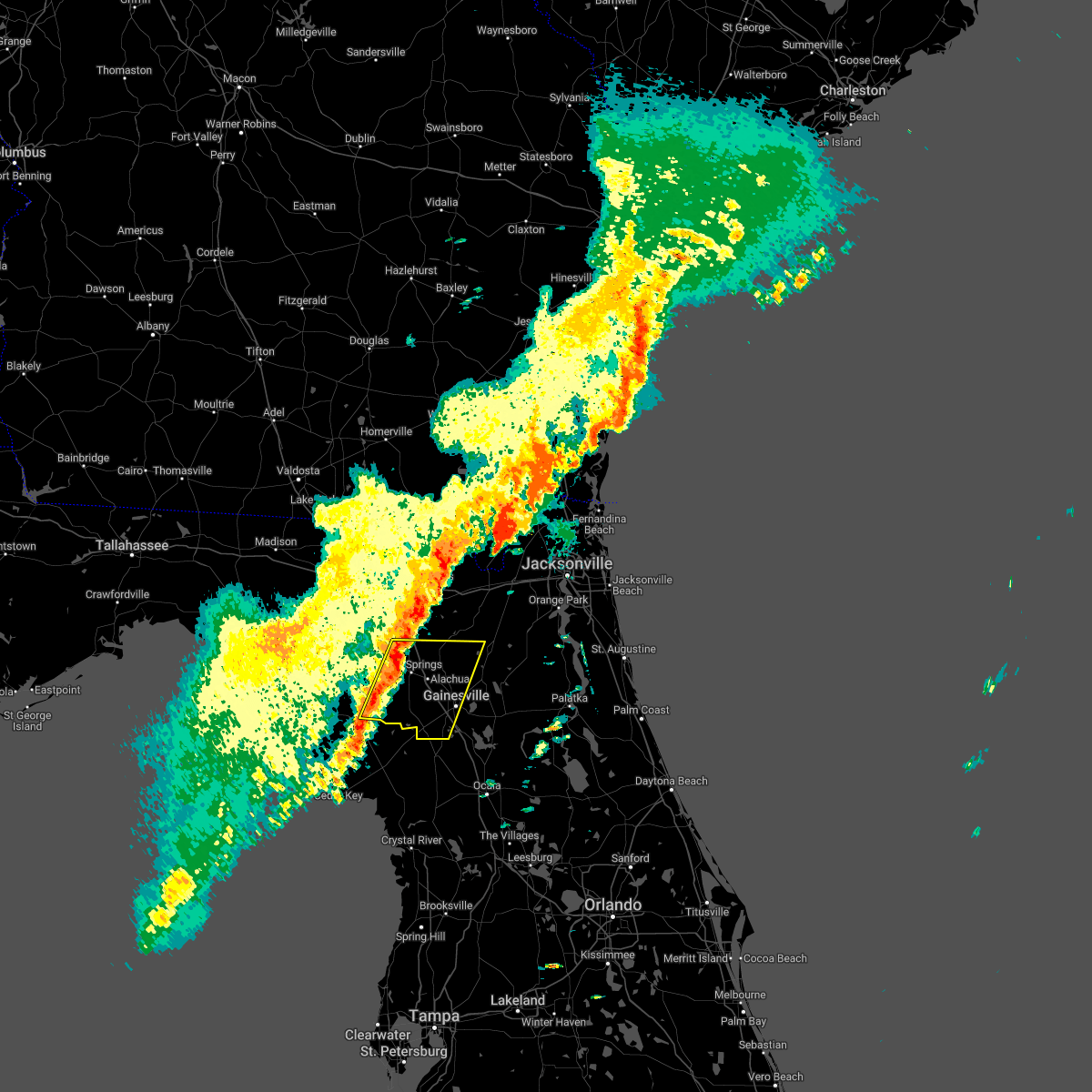 Interactive Hail Maps Hail Map for Trenton, FL