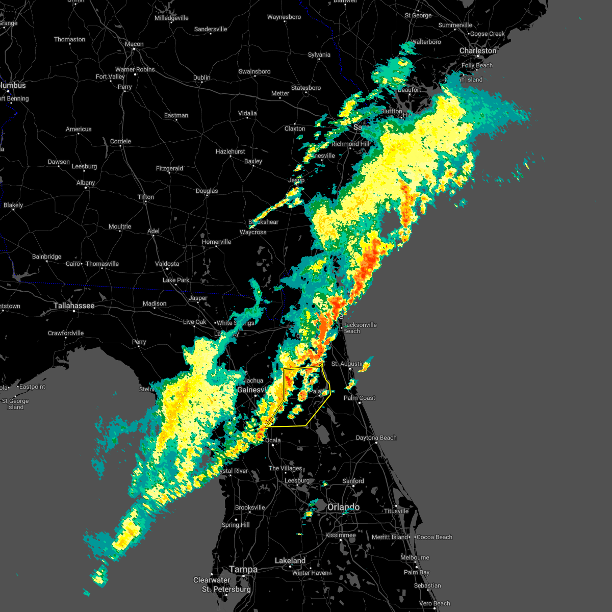 Interactive Hail Maps Hail Map for Reddick, FL