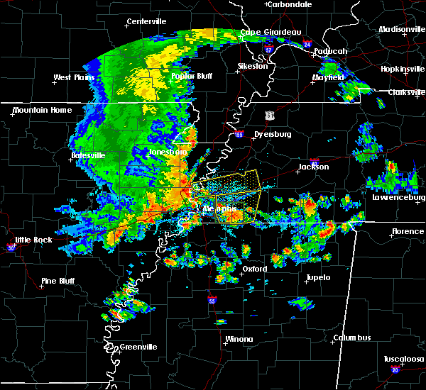 Interactive Hail Maps Hail Map for Brownsville, TN