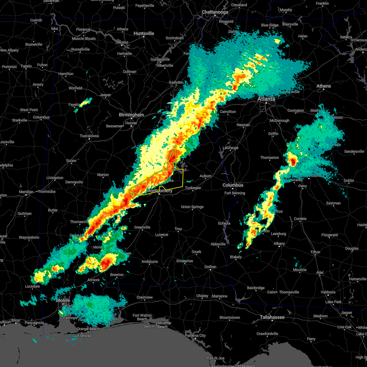 Interactive Hail Maps Hail Map for Deatsville, AL
