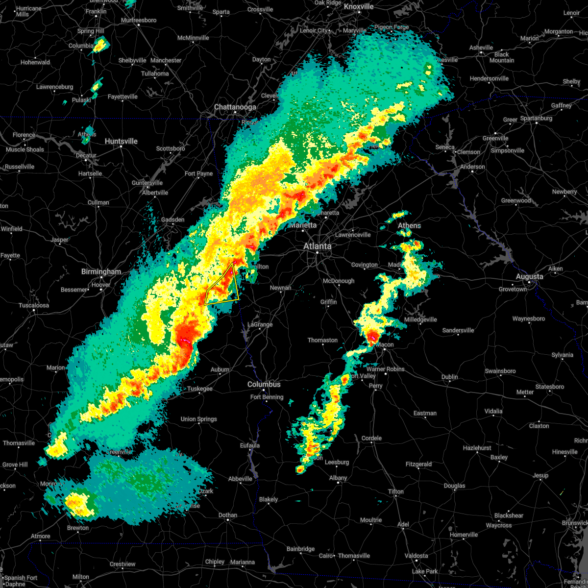 Interactive Hail Maps Hail Map for Wedowee, AL