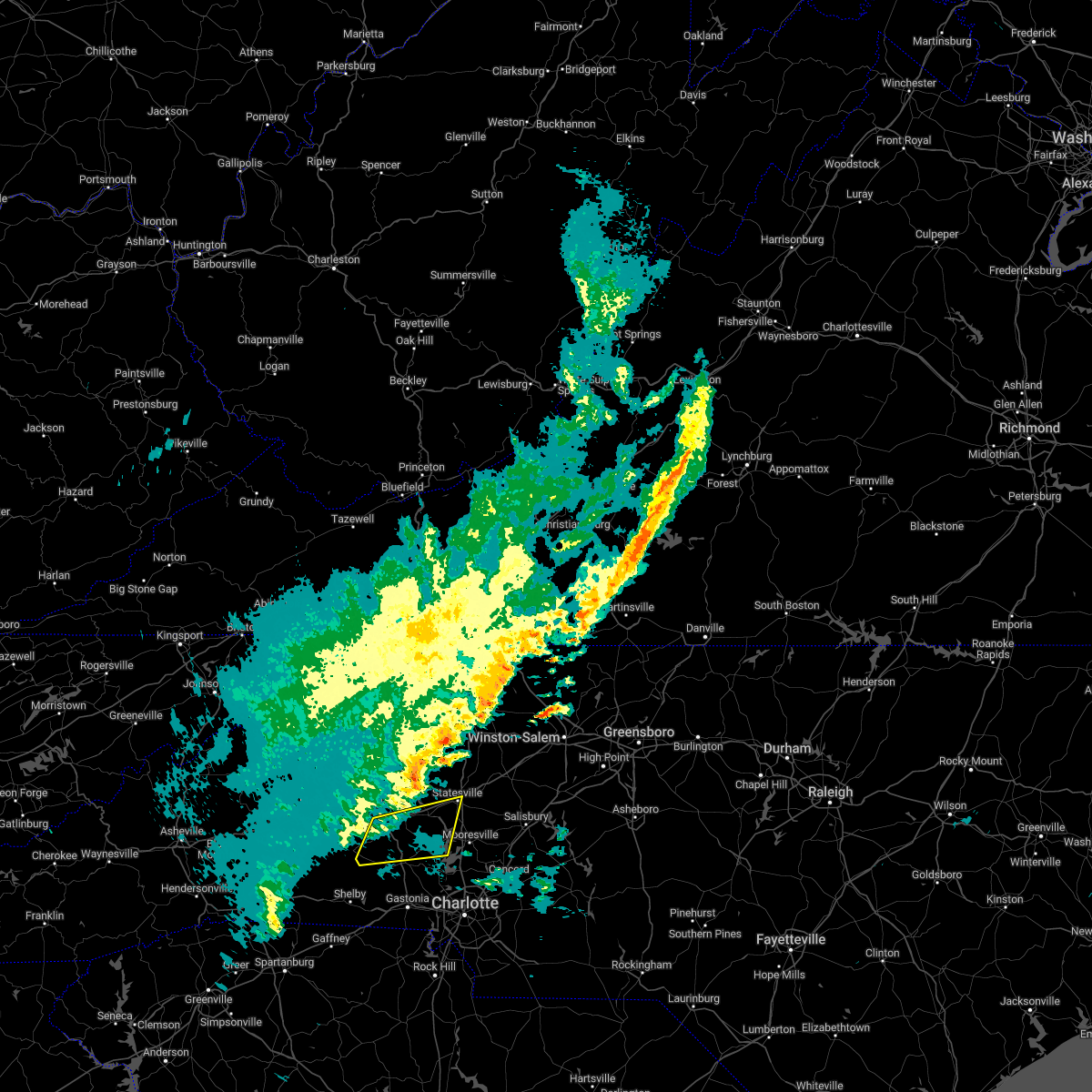 Interactive Hail Maps Hail Map for Newton, NC