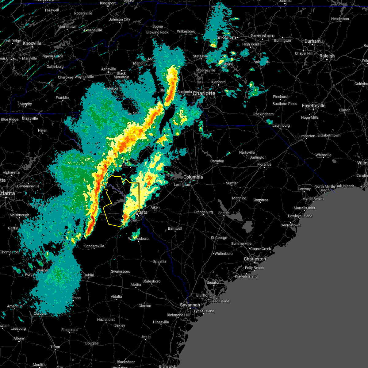 Interactive Hail Maps Hail Map for McCormick, SC