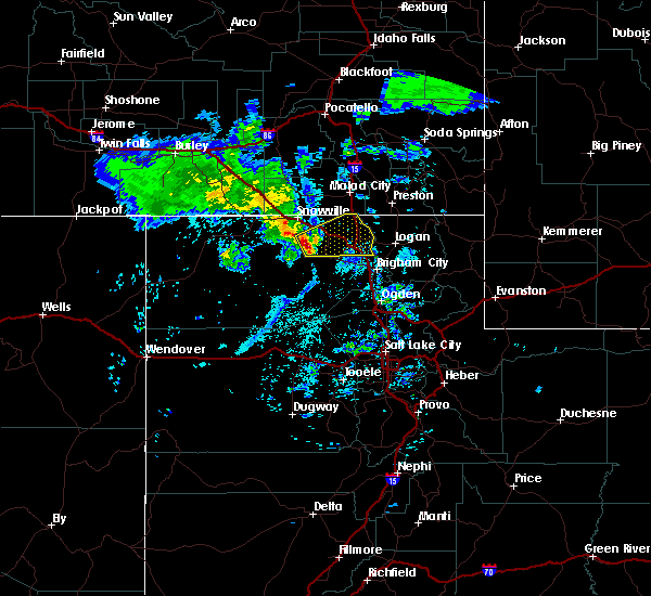 Interactive Hail Maps Hail Map for Garland, UT
