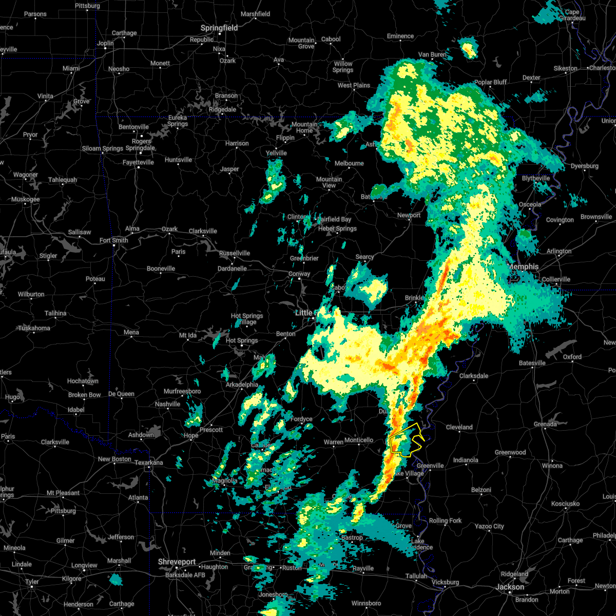 Interactive Hail Maps Hail Map for Arkansas City, AR
