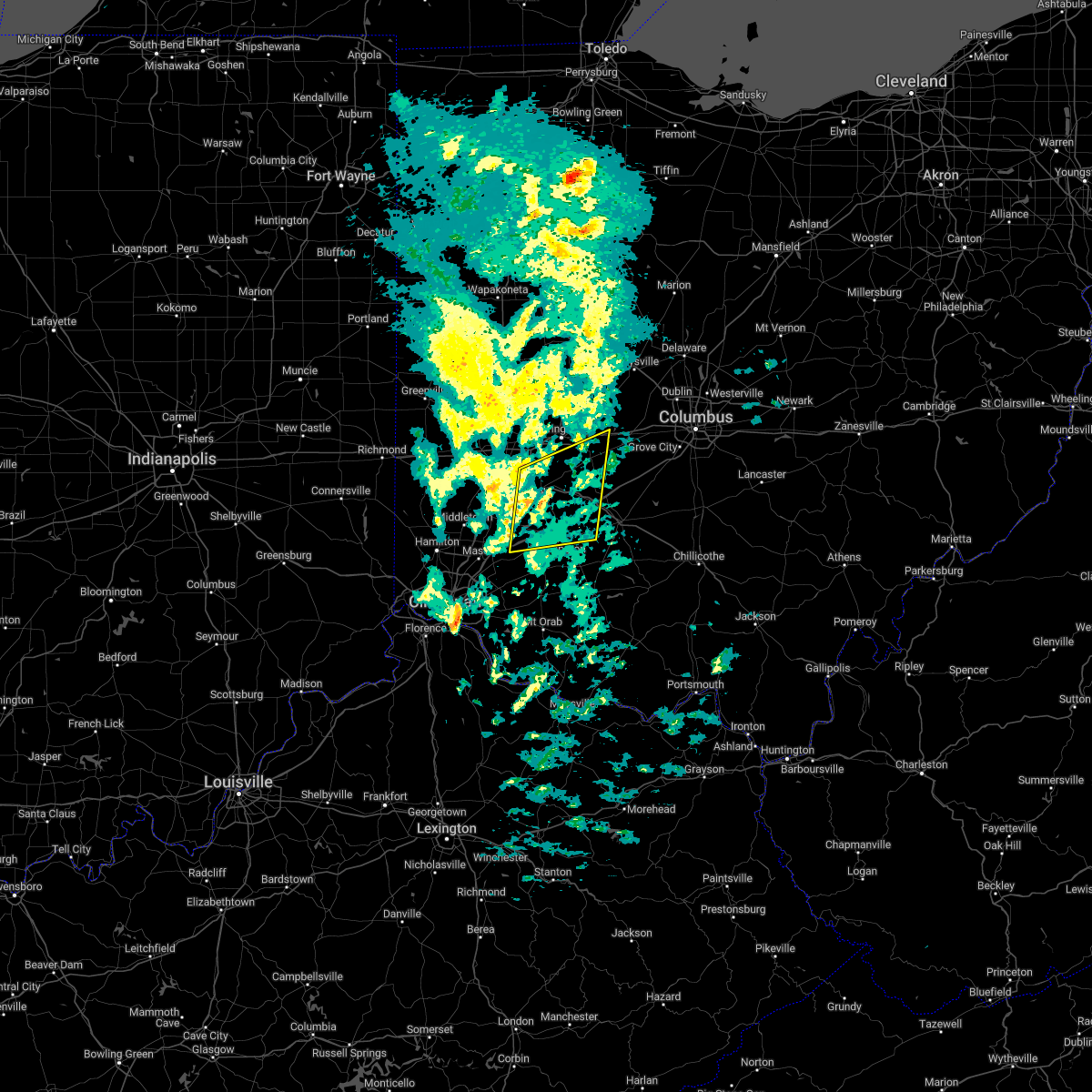 Interactive Hail Maps Hail Map for Wilmington, OH