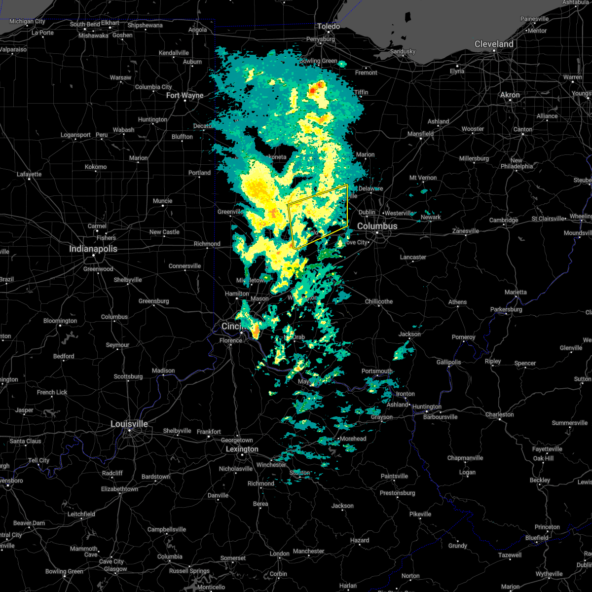 Interactive Hail Maps Hail Map for Urbana, OH