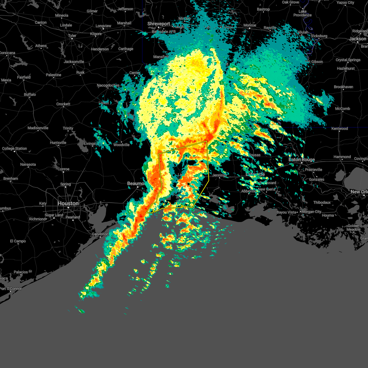 Interactive Hail Maps Hail Map for Cameron, LA