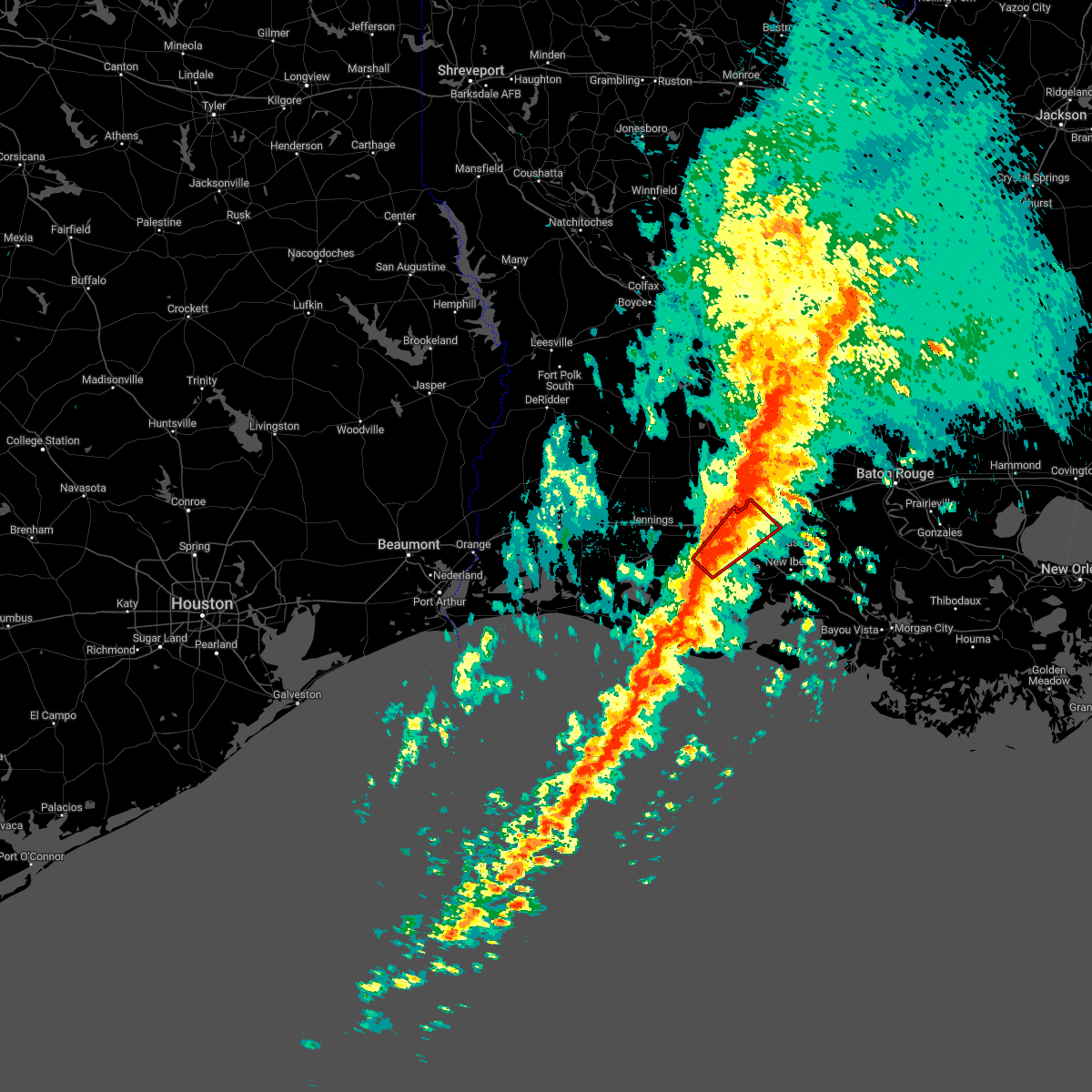 Hail Map for Carencro, LA Interactive Hail Maps
