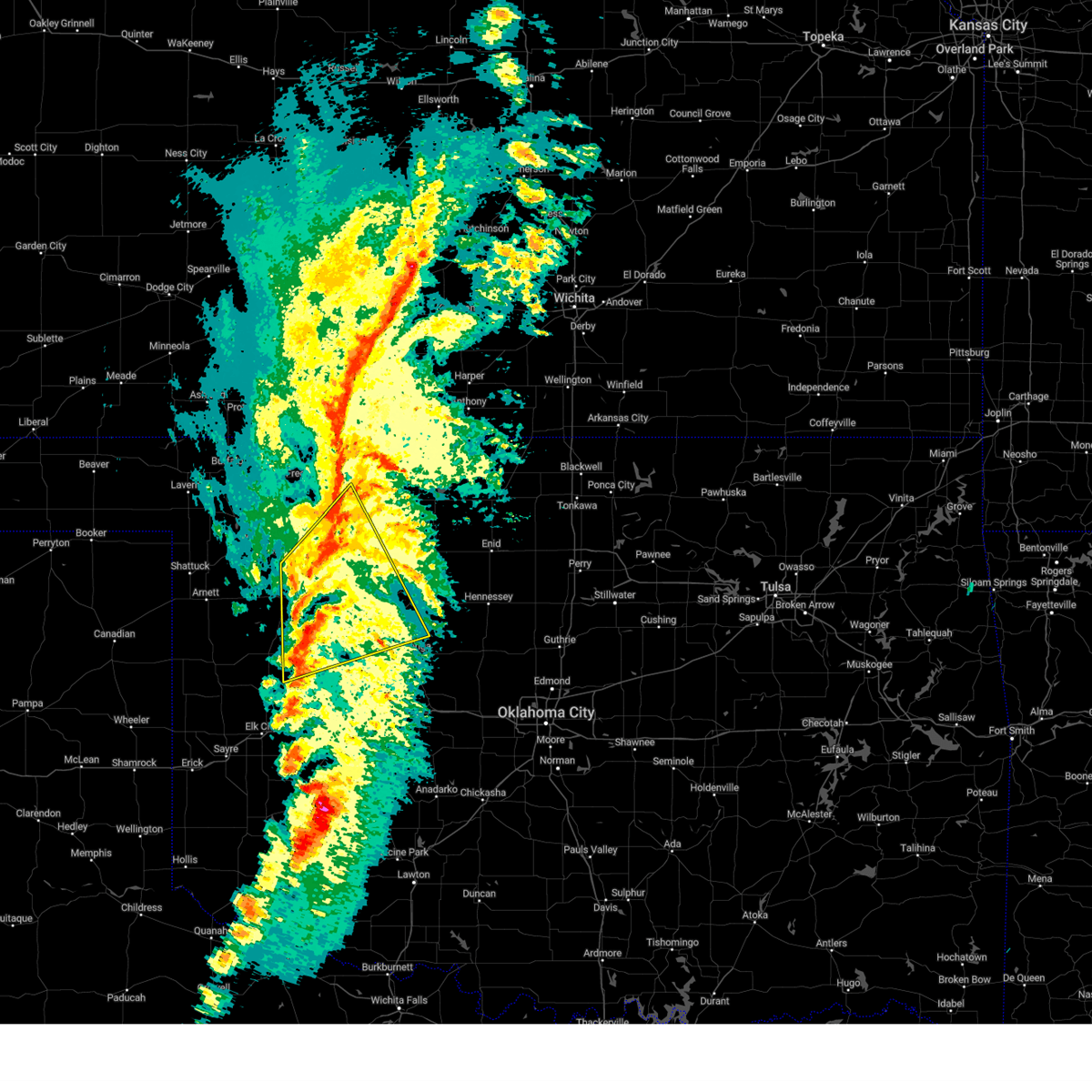 Interactive Hail Maps Hail Map for Waynoka, OK