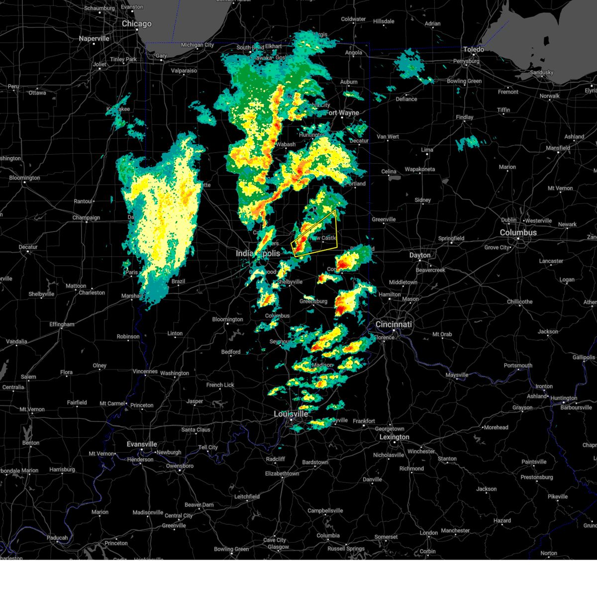 Interactive Hail Maps Hail Map for Greensboro, IN