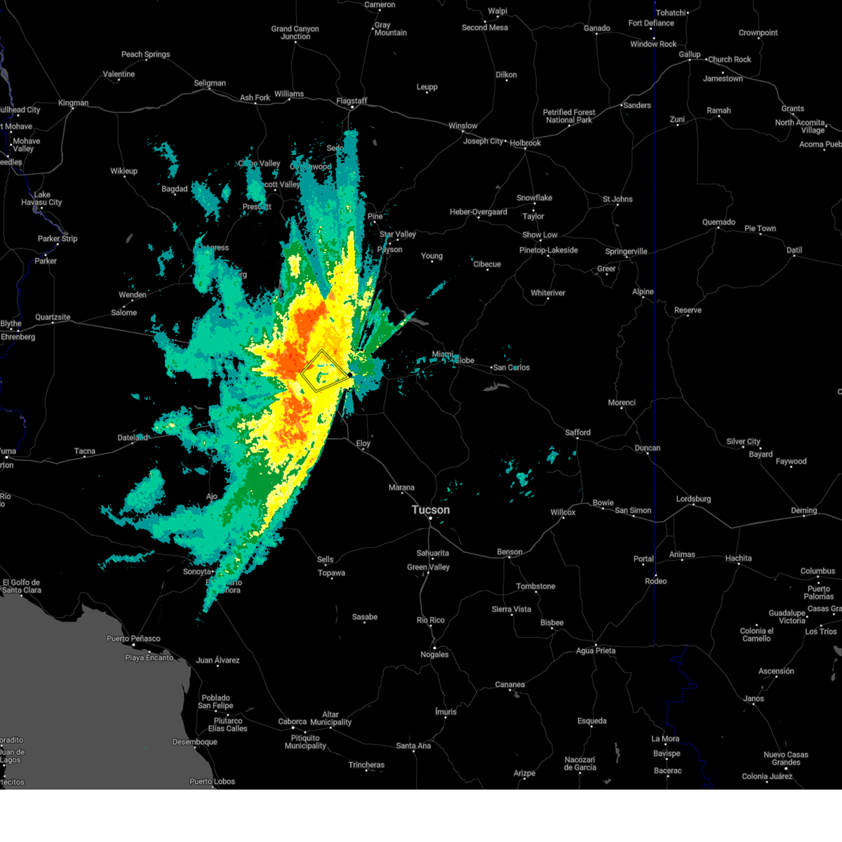 Interactive Hail Maps Hail Map for Scottsdale, AZ