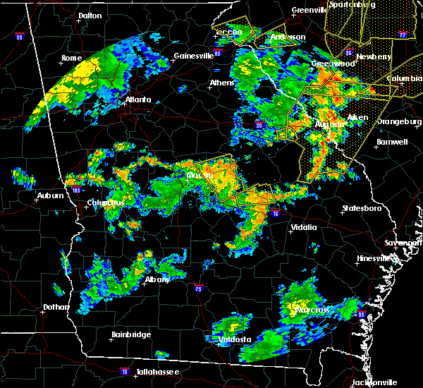 Interactive Hail Maps Hail Map for Sandersville, GA