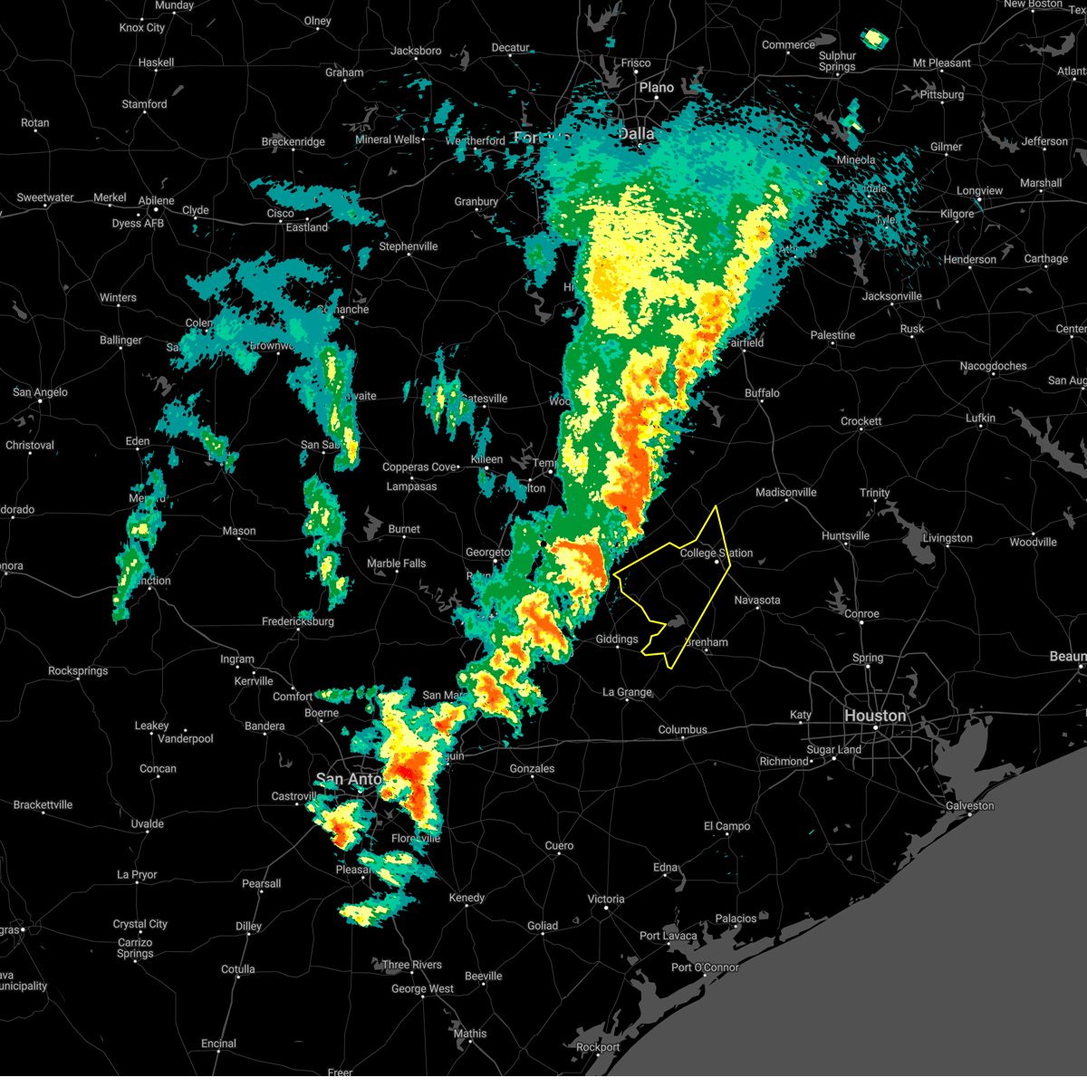 Interactive Hail Maps Hail Map for Somerville, TX