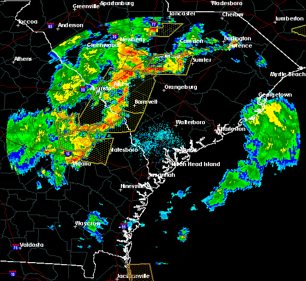 Interactive Hail Maps Hail Map for Metter, GA