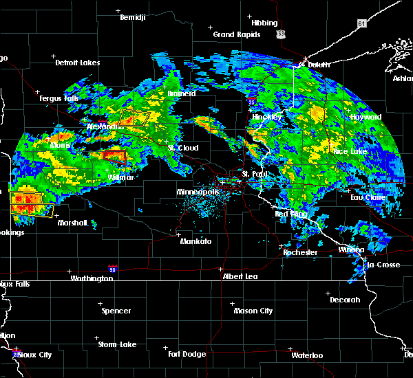 Interactive Hail Maps Hail Map for Upsala, MN