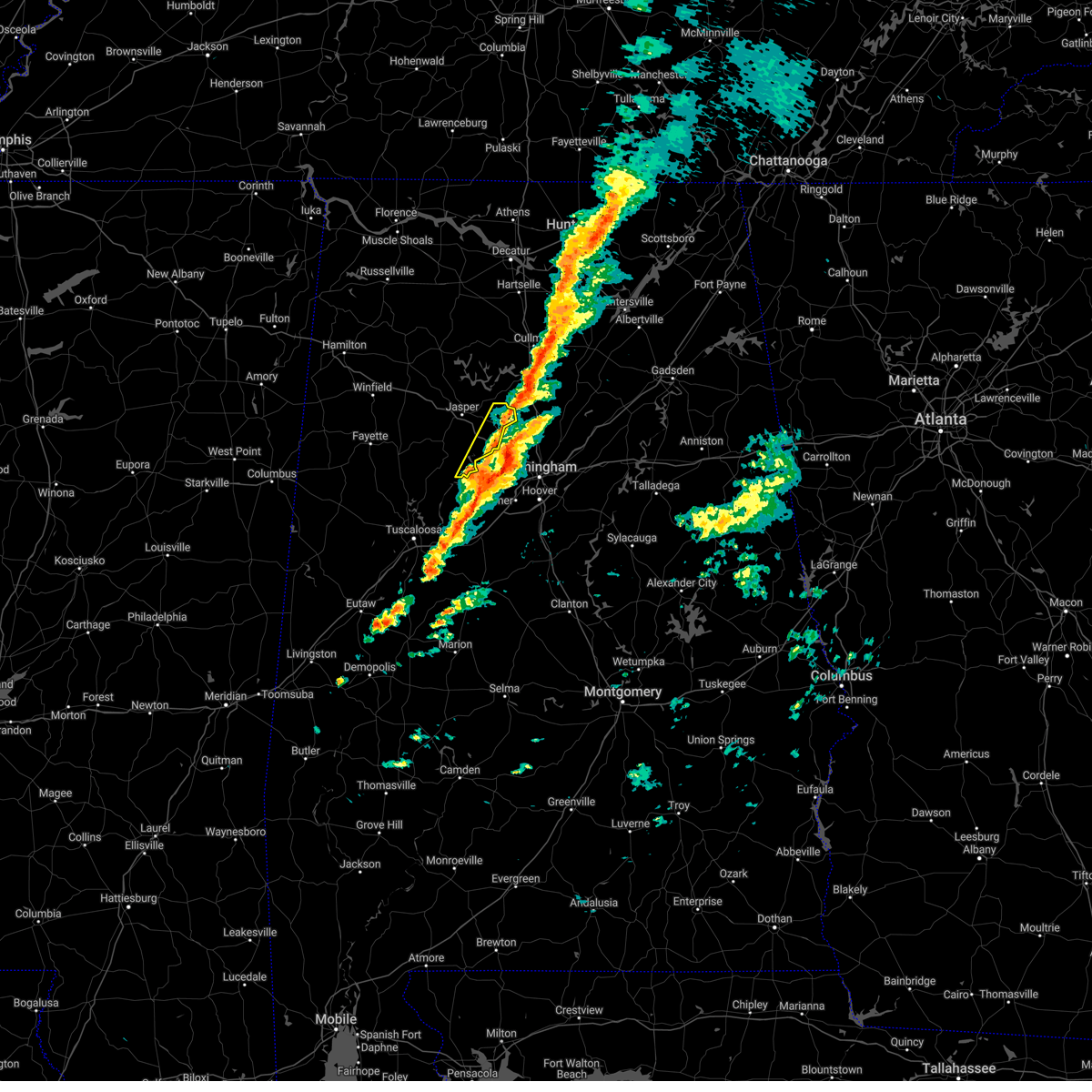 Interactive Hail Maps Hail Map for Dora, AL