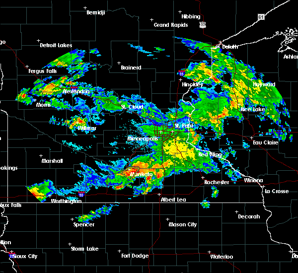 Interactive Hail Maps Hail Map for North Mankato, MN