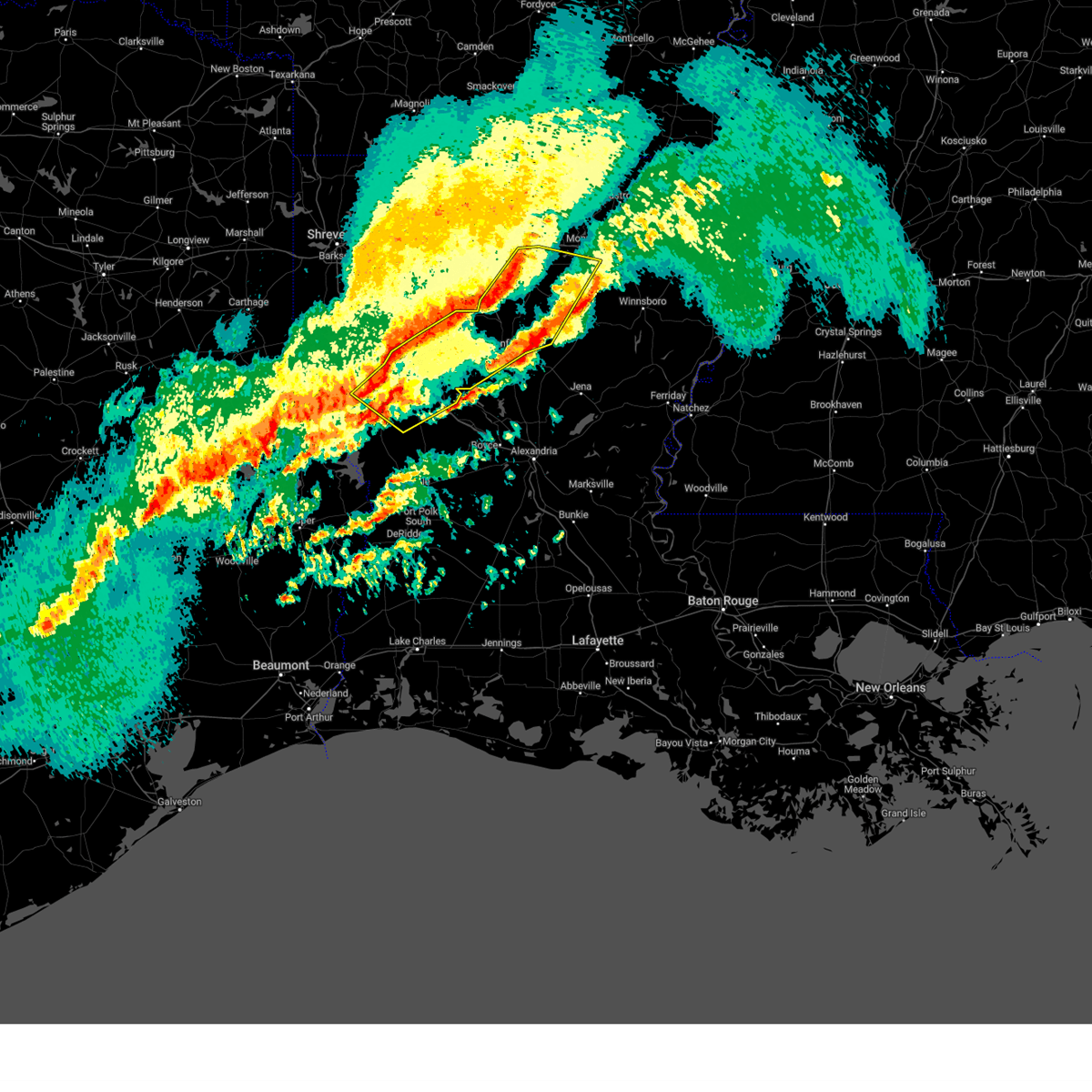 Interactive Hail Maps Hail Map for Eros, LA