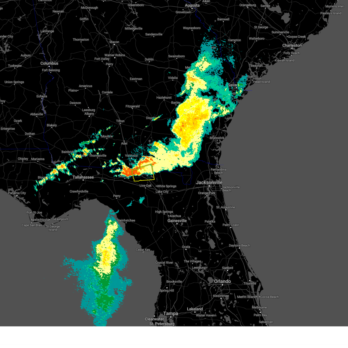 Interactive Hail Maps Hail Map for Jennings, FL