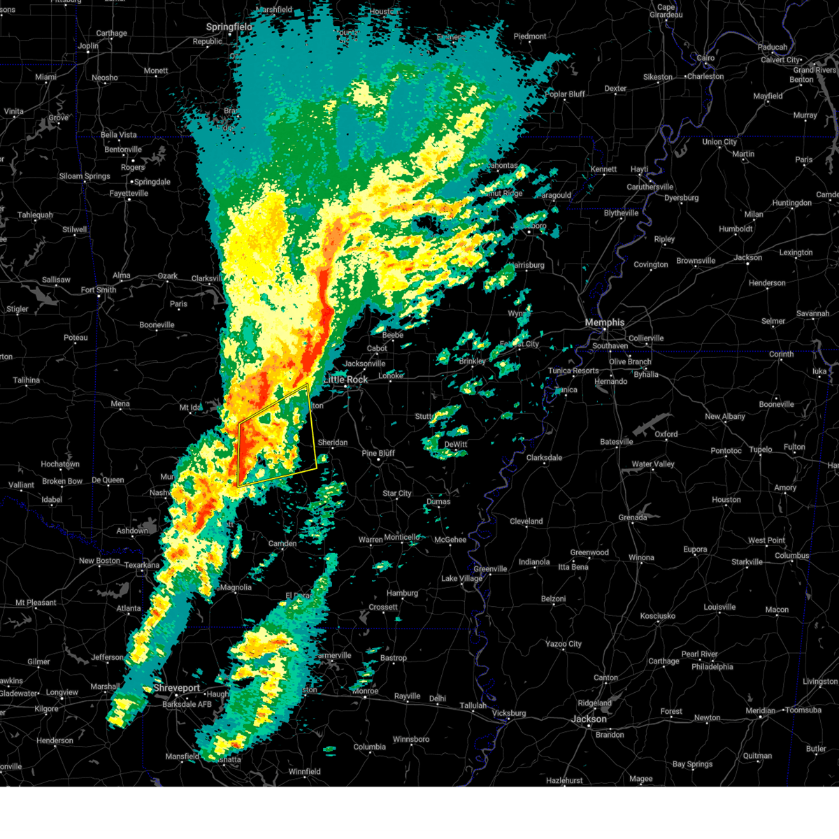 Interactive Hail Maps Hail Map for Cove, AR