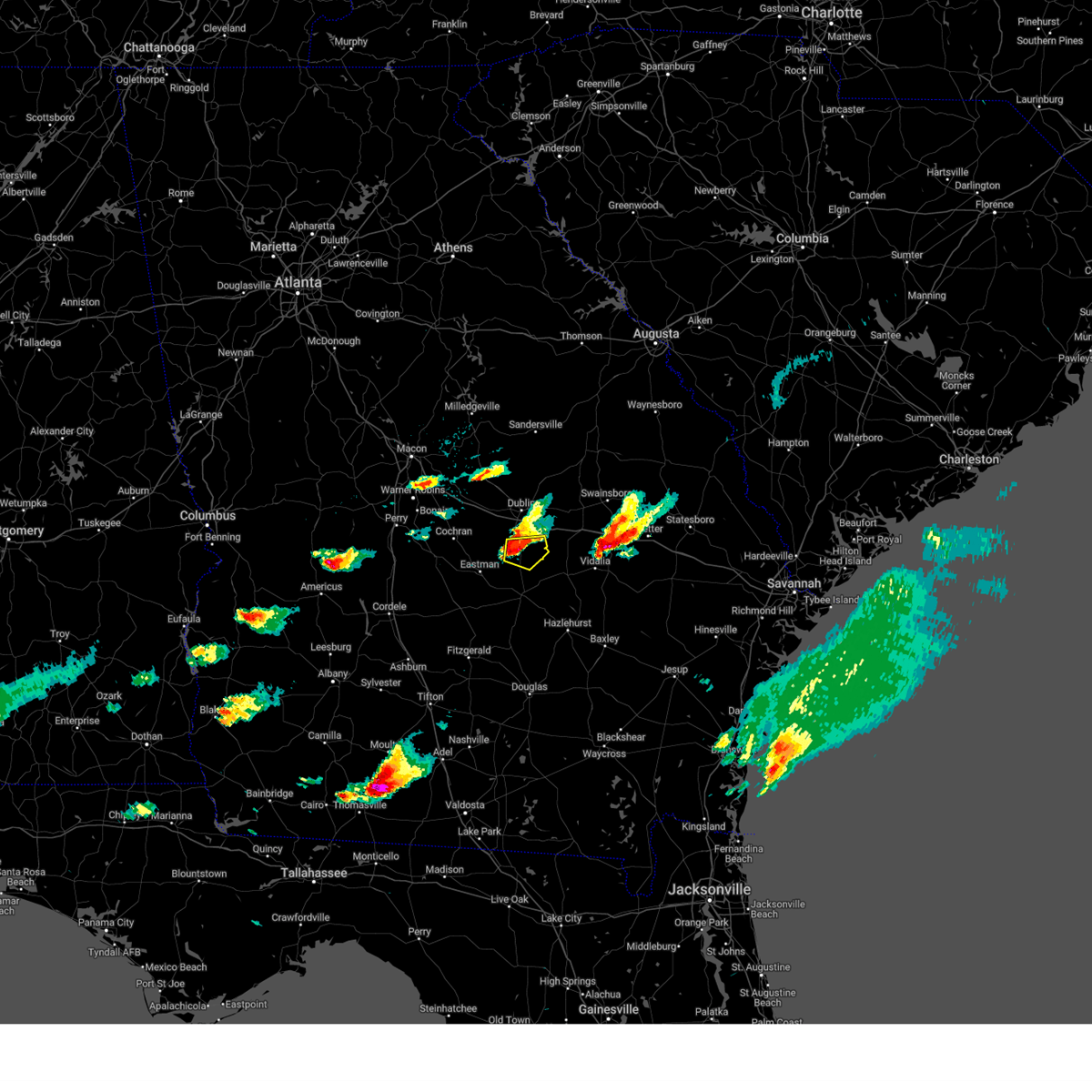 Interactive Hail Maps Hail Map for Rentz, GA