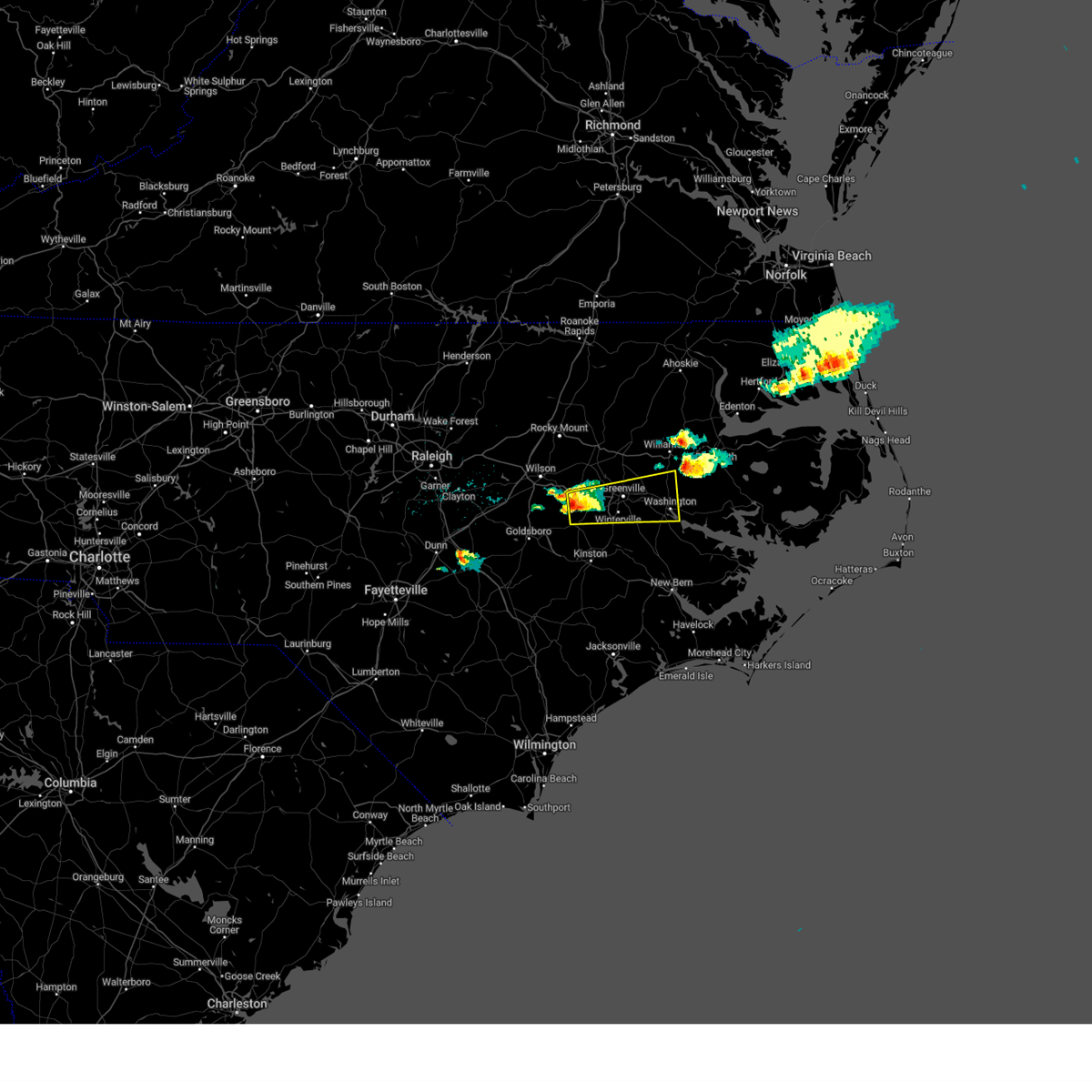 Interactive Hail Maps Hail Map for Grimesland, NC