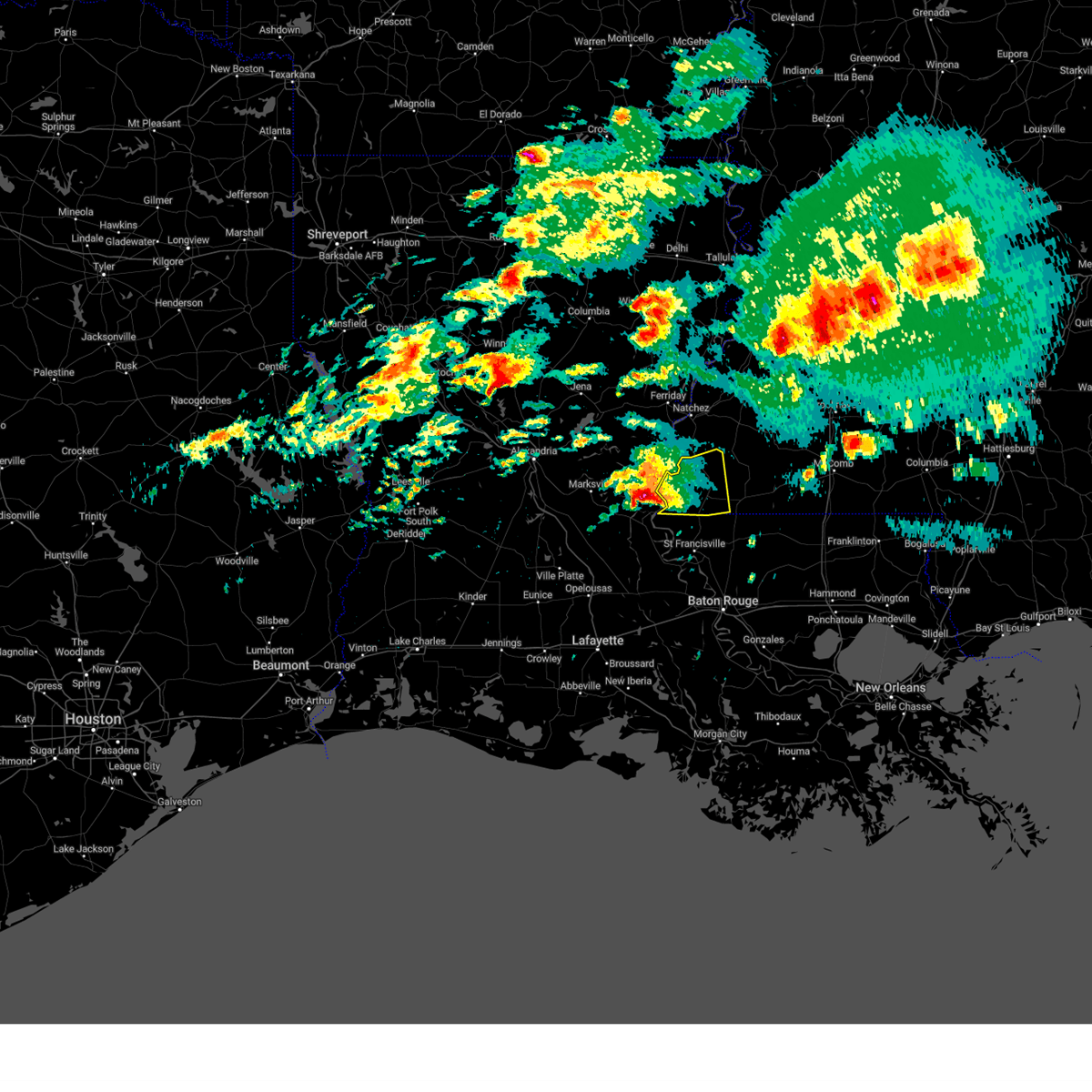 Interactive Hail Maps Hail Map for Woodville, MS