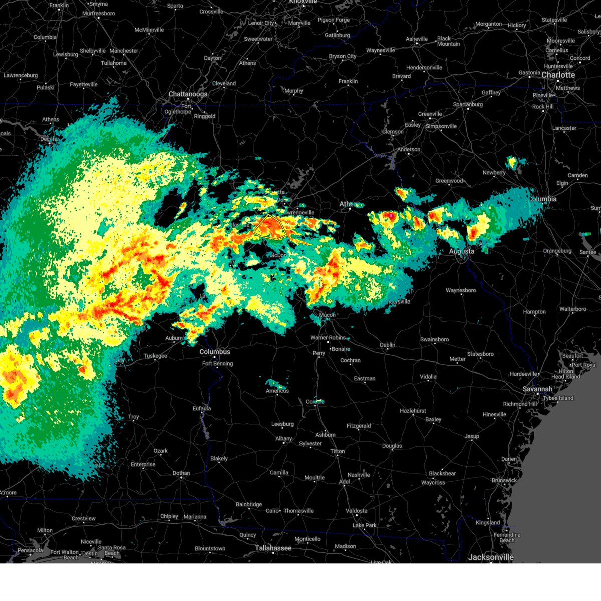 Interactive Hail Maps Hail Map for Decatur, GA